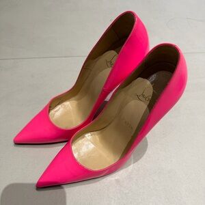 Christian Louboutin Neon Pink Heels